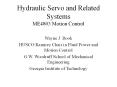 Hydraulic Servo and Related Systems ME4803 Motion Control PowerPoint PPT Presentation