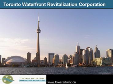 Toronto Waterfront Revitalization Corporation