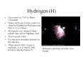 Hydrogen (H) PowerPoint PPT Presentation