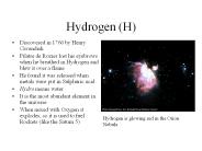 Hydrogen (H)