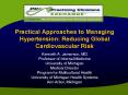Practical Approaches to Managing Hypertension: Reducing Global Cardiovascular Risk PowerPoint PPT Presentation
