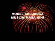 MODEL KELUARGA MUSLIM MASA KINI