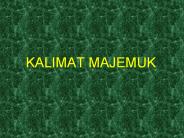KALIMAT MAJEMUK