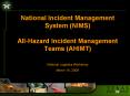 National Incident Management System (NIMS) All-Hazard Incident Management Teams (AHIMT) PowerPoint PPT Presentation