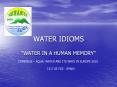 WATER IDIOMS PowerPoint PPT Presentation