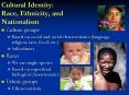 Cultural Identity: Race, Ethnicity, and Nationalism PowerPoint PPT Presentation