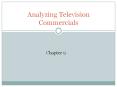 Analyzing Television Commercials PowerPoint PPT Presentation