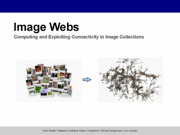 Kyle Heath, Natasha Gelfand, Maks Ovsjanikov, Mridul Aanjaneya, Leo Guibas