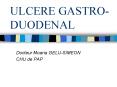 ULCERE GASTRO-DUODENAL PowerPoint PPT Presentation