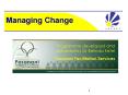 Managing Change PowerPoint PPT Presentation