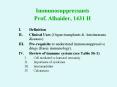 Immunosuppressants PowerPoint PPT Presentation