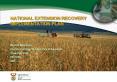 NATIONAL EXTENSION RECOVERY IMPLEMENTATION PLAN PowerPoint PPT Presentation