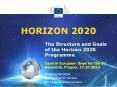 The Structure and Goals of the Horizon 2020 Programme PowerPoint PPT Presentation