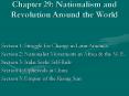 Chapter 29: Nationalism and Revolution Around the World PowerPoint PPT Presentation