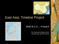 East Asia: Timeline Project PowerPoint PPT Presentation