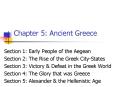 Chapter 5: Ancient Greece PowerPoint PPT Presentation