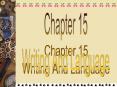 Writing And Language PowerPoint PPT Presentation