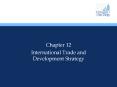 International Trade and Development Strategy PowerPoint PPT Presentation