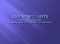 CNS Stimulants Tobacco PowerPoint PPT Presentation