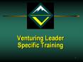 Venturing Leader PowerPoint PPT Presentation