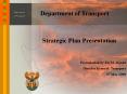 Department of Transport PowerPoint PPT Presentation
