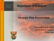 Department of Transport