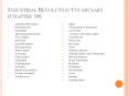Industrial Revolution Vocabulary (Chapter 18) PowerPoint PPT Presentation