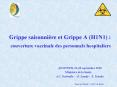 Grippe saisonni PowerPoint PPT Presentation