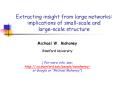Extracting insight from large networks: implications of small-scale and large-scale structure PowerPoint PPT Presentation