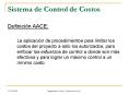Sistema de Control de Costos PowerPoint PPT Presentation