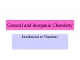 General and Inorganic Chemistry PowerPoint PPT Presentation