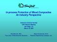 In-process Protection of Wood Composites An Industry Perspective PowerPoint PPT Presentation