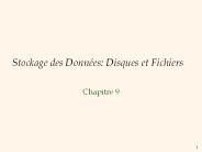 Stockage des Donn