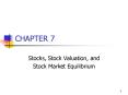 Stocks, Stock Valuation, and PowerPoint PPT Presentation