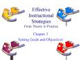 Effective Instructional Strategies From Theory to Practice PowerPoint PPT Presentation