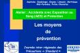 Atelier : Accidents avec Exposition au Sang (AES) et Protection PowerPoint PPT Presentation