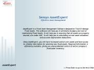Sensys AssetExpert Effective Asset Management