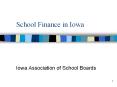 School Finance in Iowa PowerPoint PPT Presentation