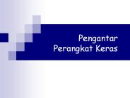 Pengantar Perangkat Keras