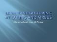 Lean Manufacturing at Boeing and Airbus PowerPoint PPT Presentation