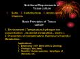 Nutritional Requirements of Tissue culture PowerPoint PPT Presentation