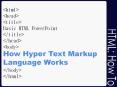 <html> <head> <title> Basic HTML PowerPoint </title> </head> <body> How Hyper Text Markup Language Works </body> </html> PowerPoint PPT Presentation