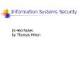 Information Systems Security PowerPoint PPT Presentation