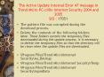 The Active Update Internal Error 47 message in Trend Micro PC-cillin Internet Security 2004 and 2005 SID : 17051 PowerPoint PPT Presentation