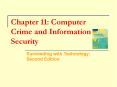 Chapter 11: Computer Crime and Information Security PowerPoint PPT Presentation