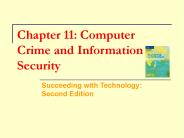 Chapter 11: Computer Crime and Information Security