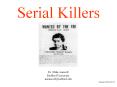Serial Killers PowerPoint PPT Presentation