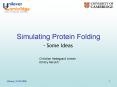 Simulating Protein Folding PowerPoint PPT Presentation