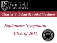 Charles F. Dolan School of Business PowerPoint PPT Presentation