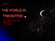 THE WORLD IN TRANSITION
